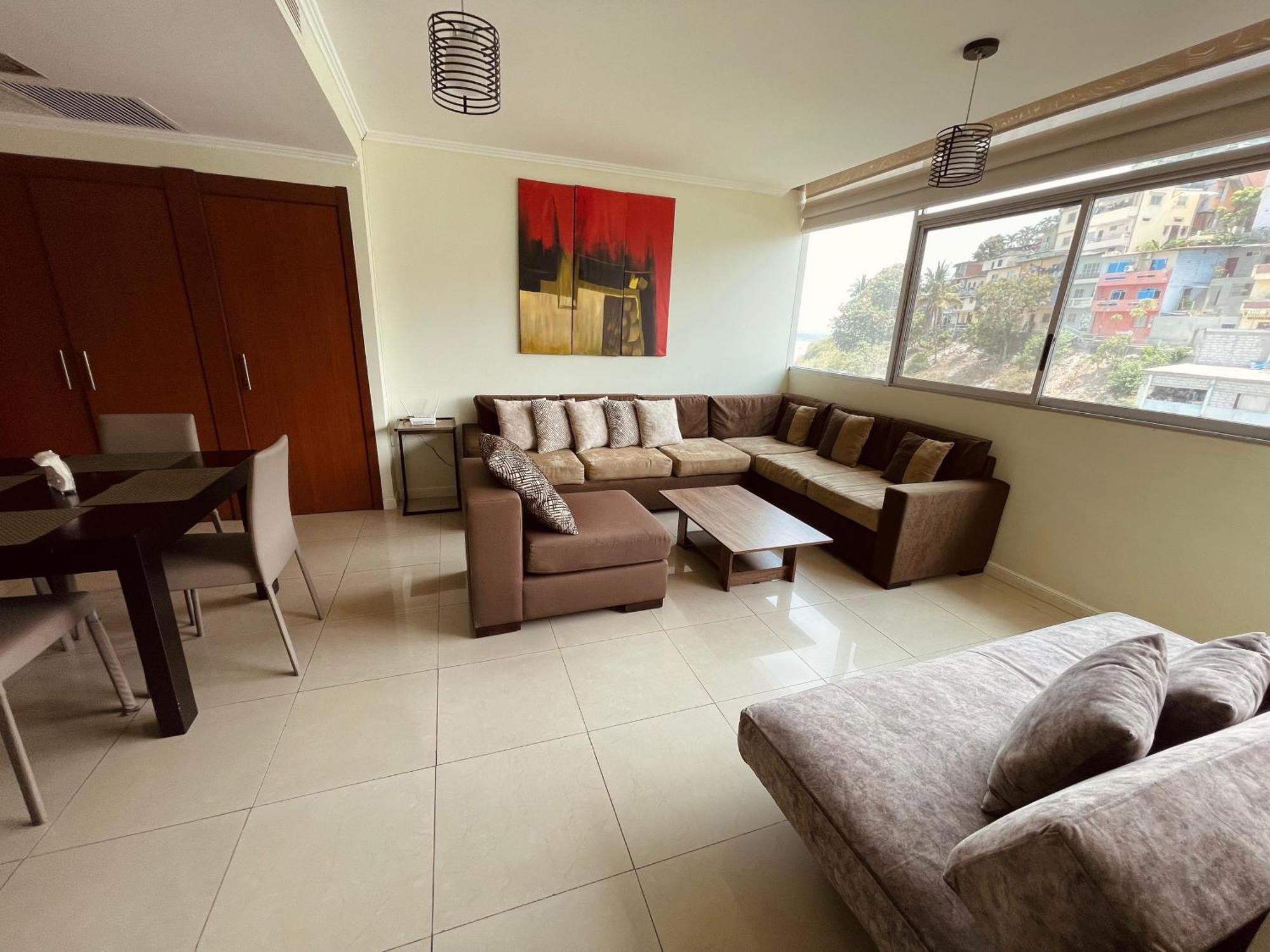 Suite Frente Al Rio En Puerto Santa Ana Riverfront Guayaquil Extérieur photo